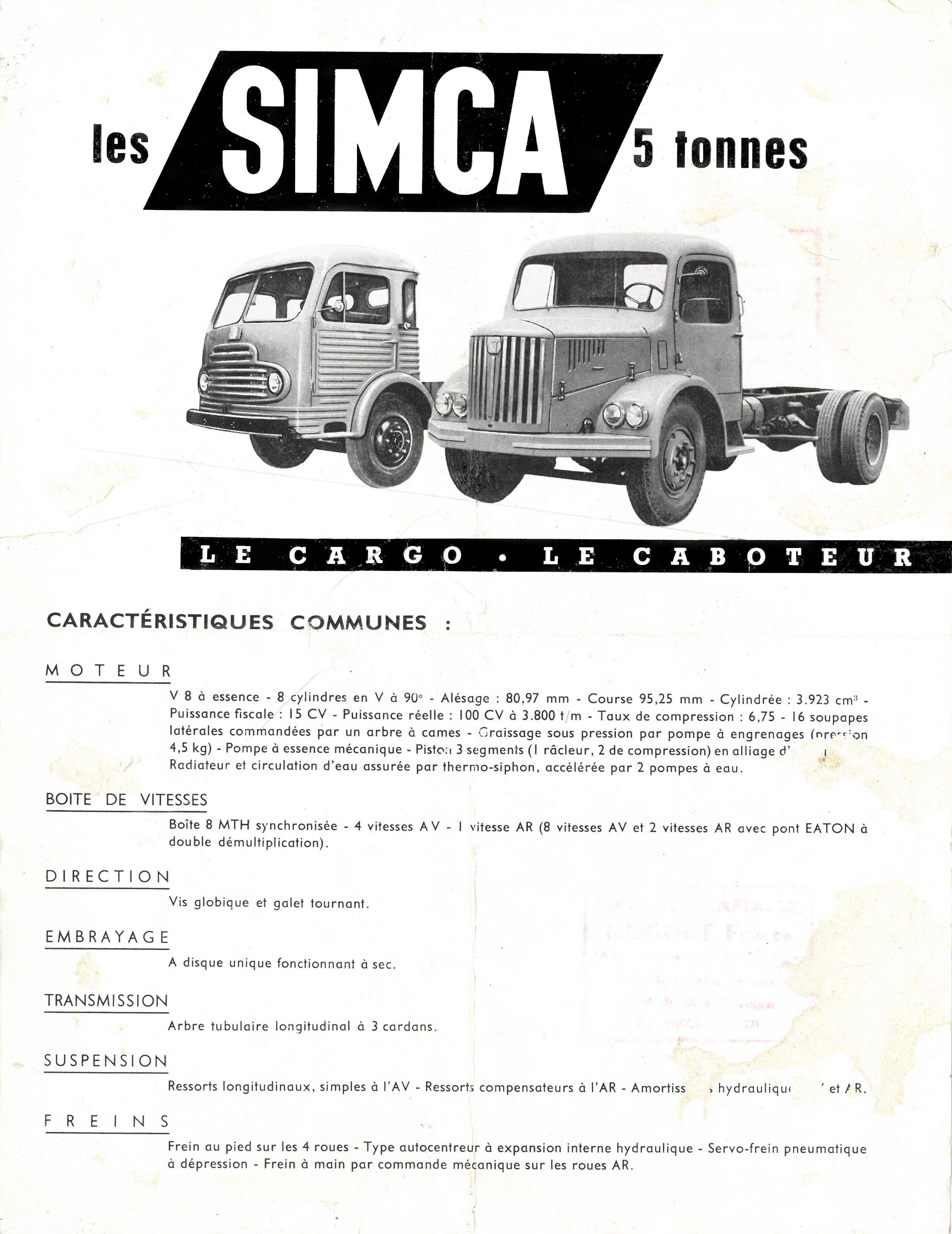 Simcacargo Caboteur Brochure